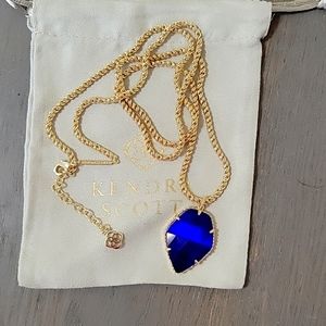 Blue Kendra Scott Necklace